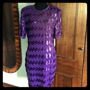 Vintage Stenay beaded/sequin dress 4 Nwt $140